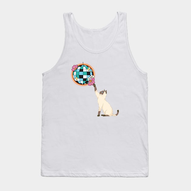 Cats being Cats Tank Top by Maggie Cat Lady Jacques